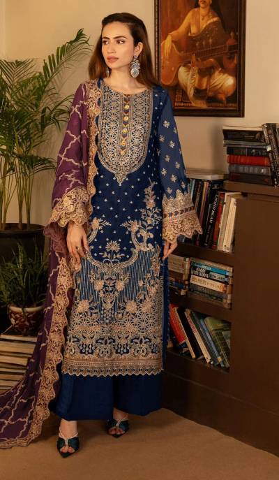 MAH E ROOH 4173 BY OS DESIGNER GEORGETTE PAKISTANI SALWAR SUIT WHOLESALER IN INDIA